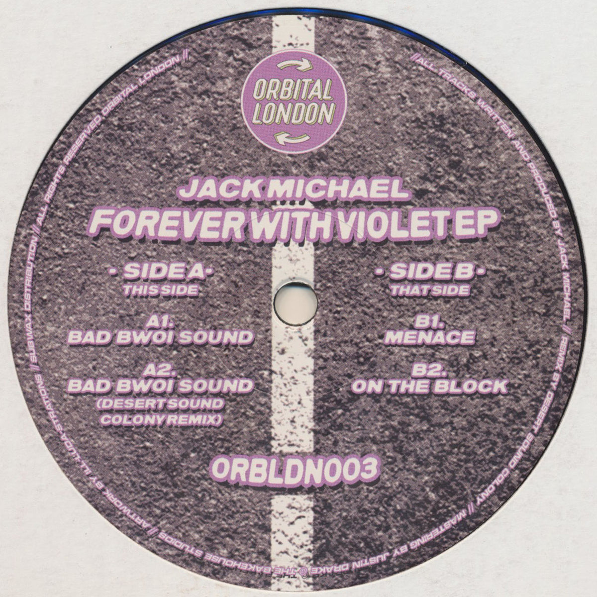 Jack Michael – Forever With Violet EP