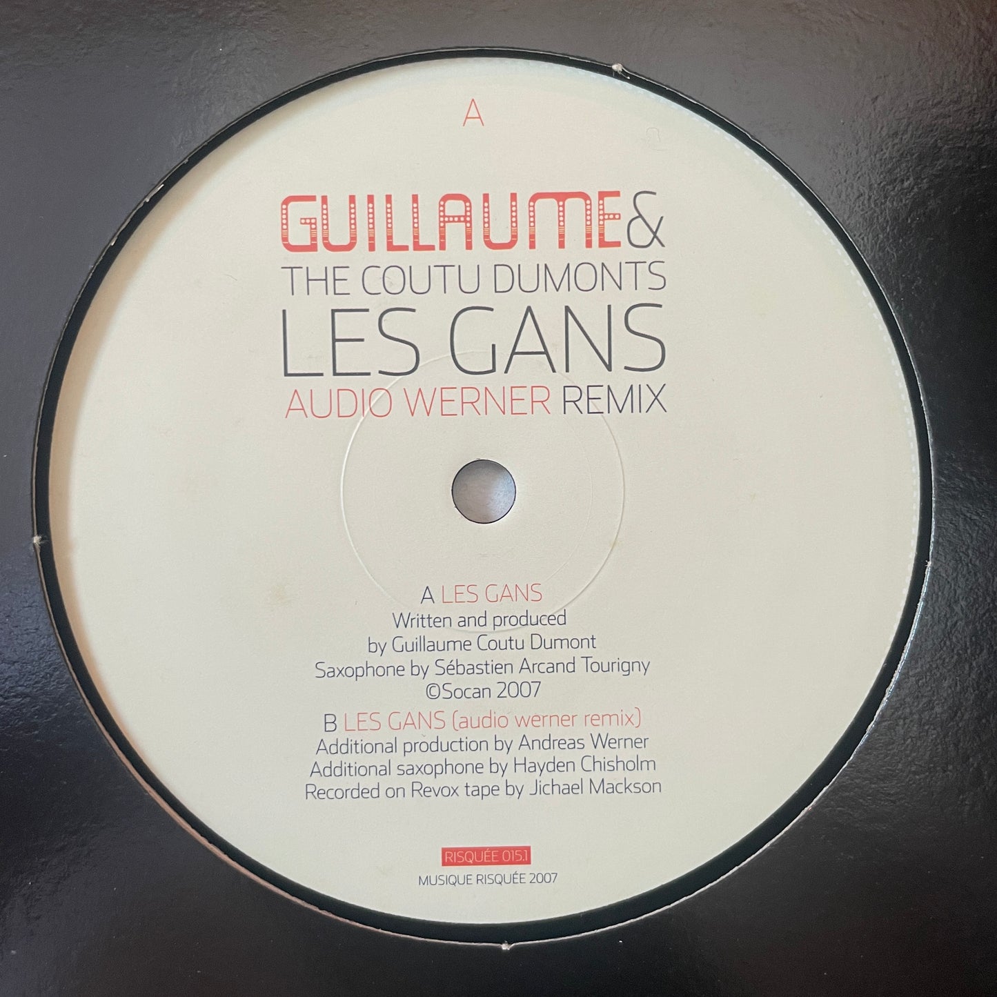 Guillaume & The Coutu Dumonts – Les Gans (Audio Werner Remix inc.)