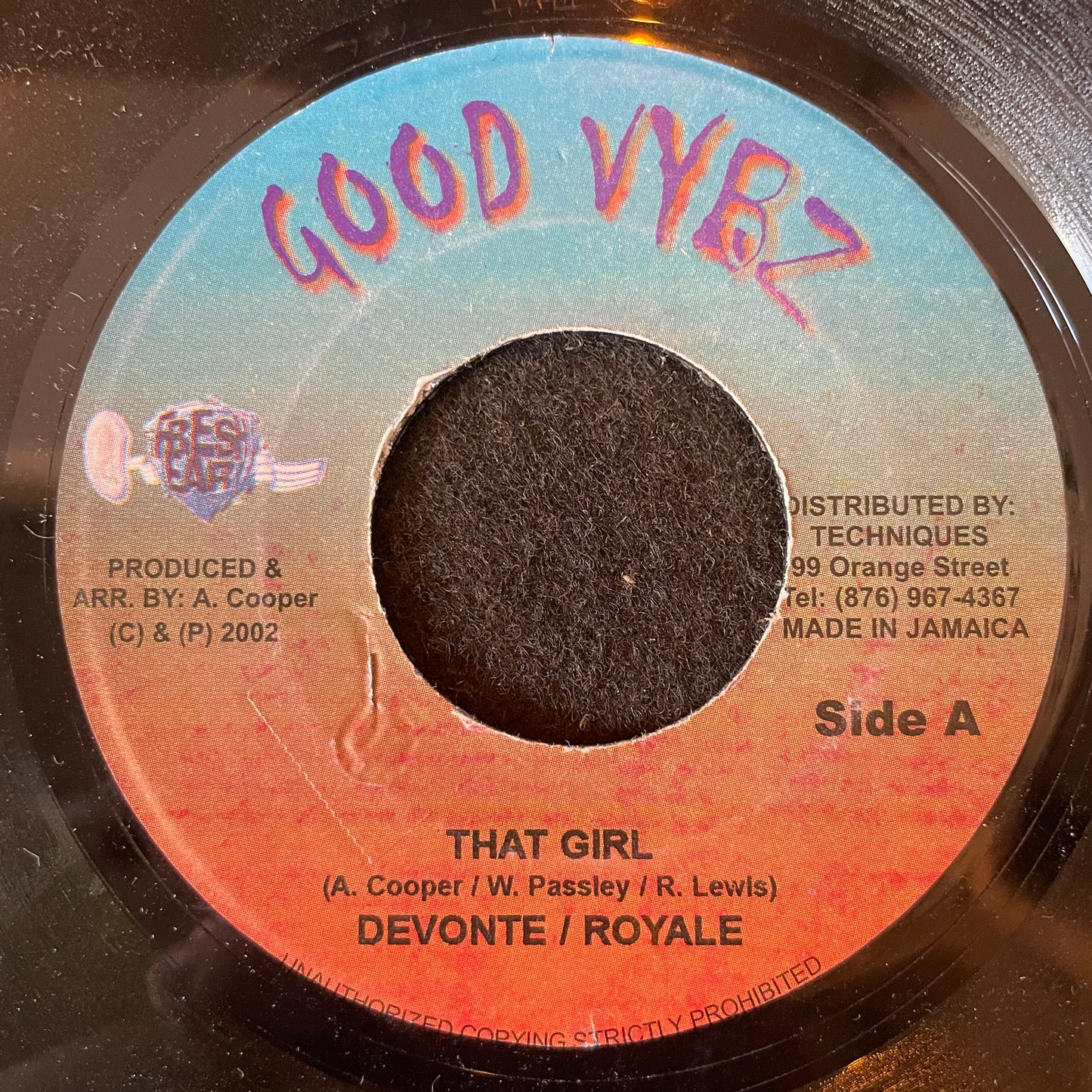 Devonte & Royale / Taz – That Girl / Small Axe
