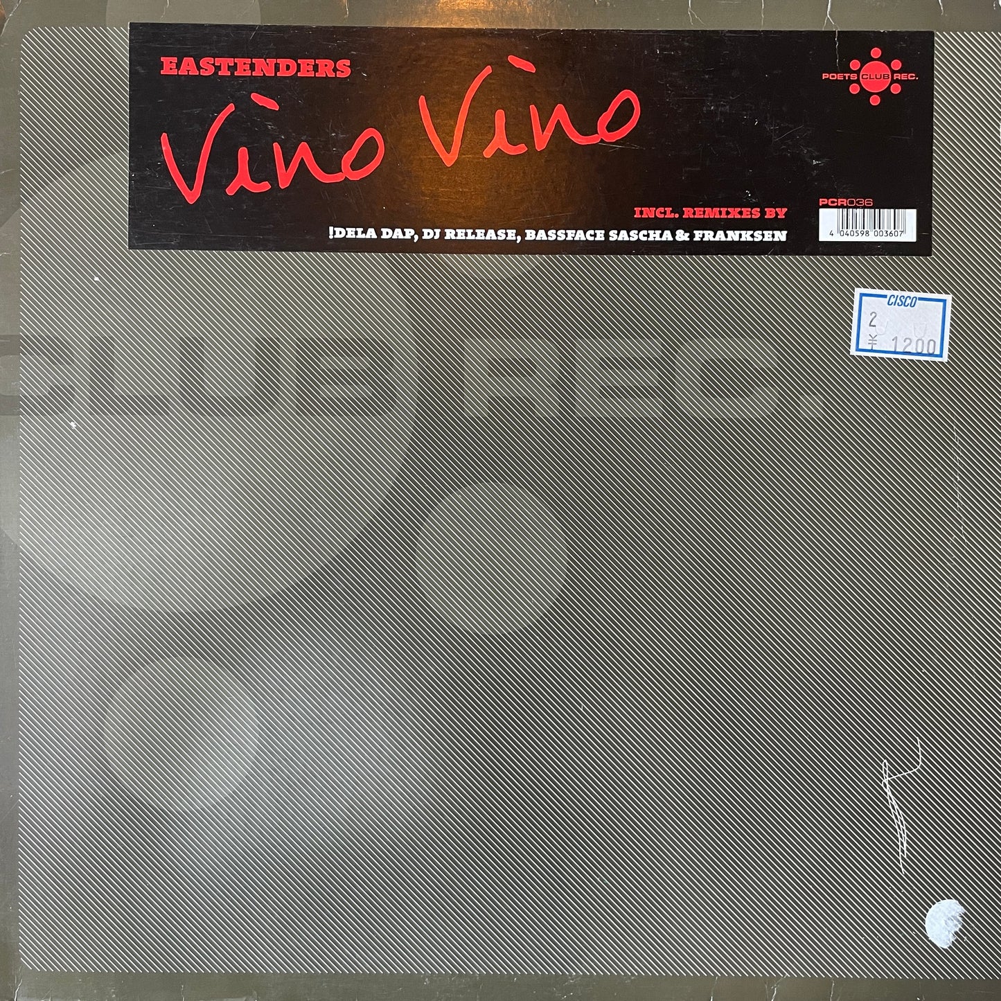 Eastenders – Vino Vino