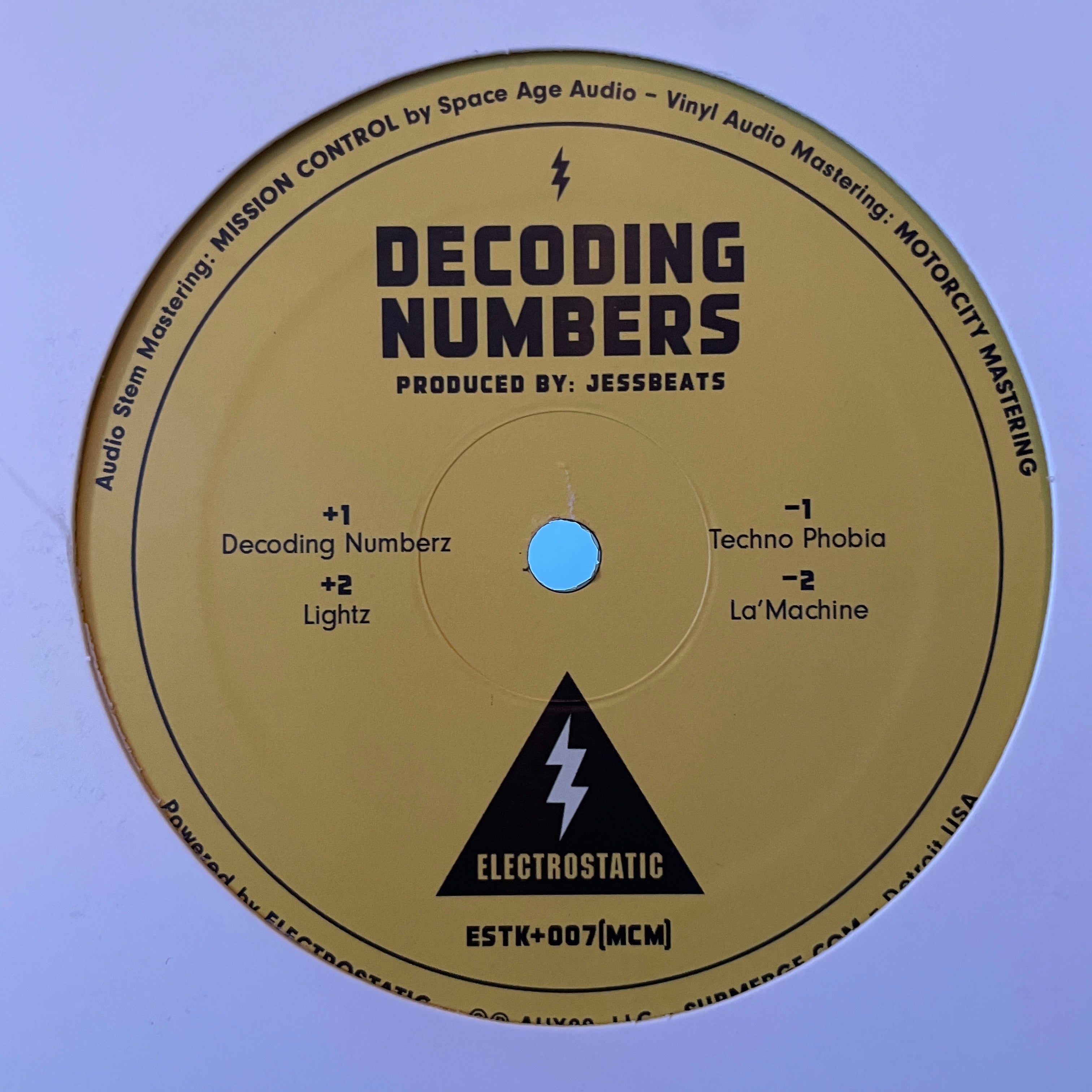 入百歌 全10枚セット ENCODE TALK付 Jessbeats – Decoding Numbers – Sixth Garden Records