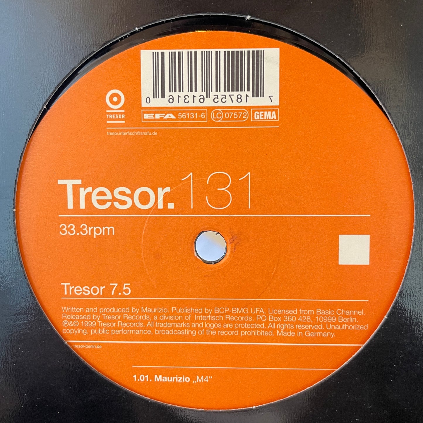 Various (Maurizio,James Ruskin) – Tresor 7.5