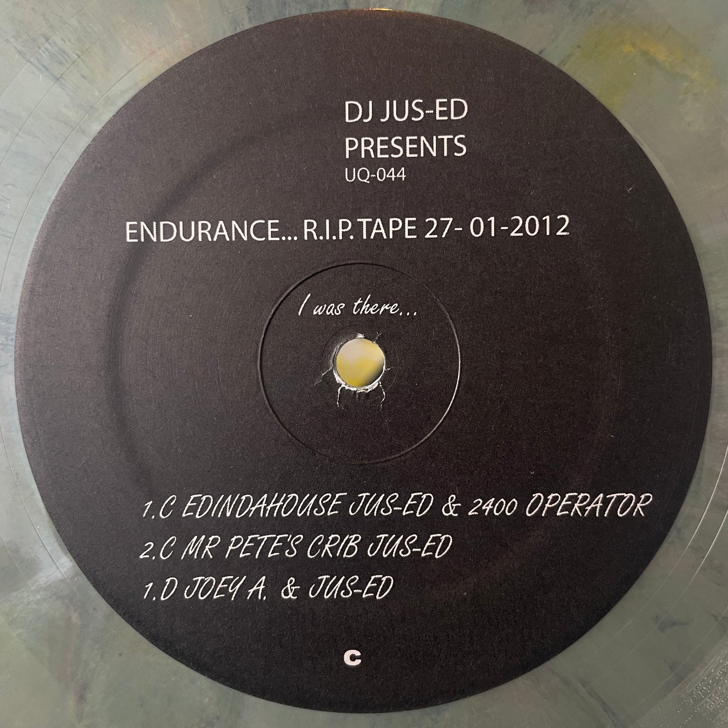 DJ Jus-Ed – Endurance... R.I.P. Tape 27-01-2012