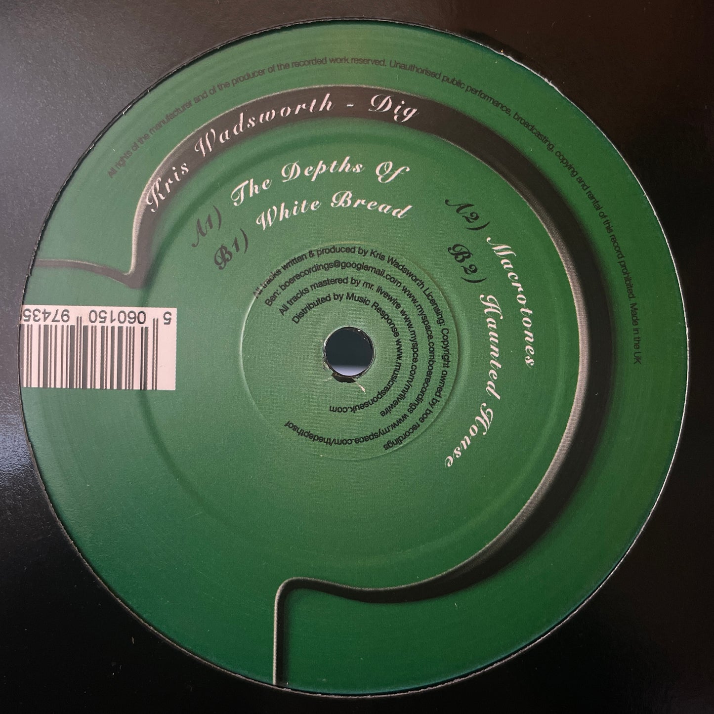 Kris Wadsworth – Dig EP