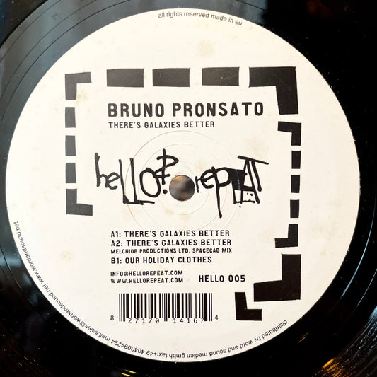 Bruno Pronsato – There's Galaxies Better (Melchior Mix inc.)