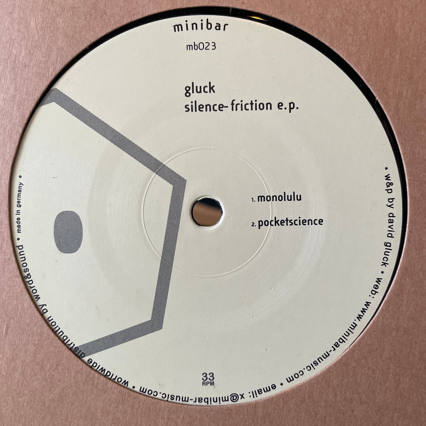 Gluck – Silence Friction E.P.