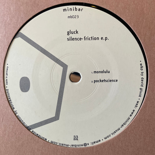 Gluck – Silence Friction E.P.