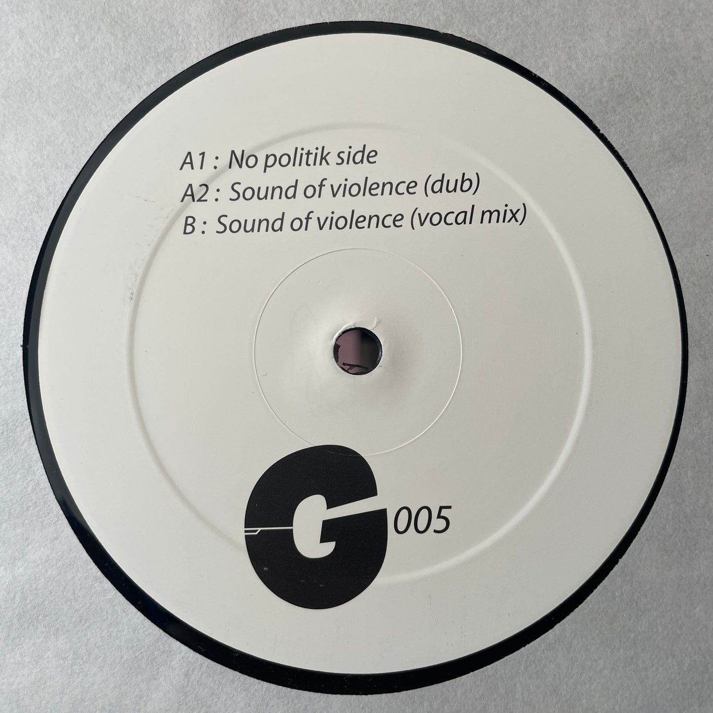 Unknown Artist – No Politik Side / Sound Of Violence