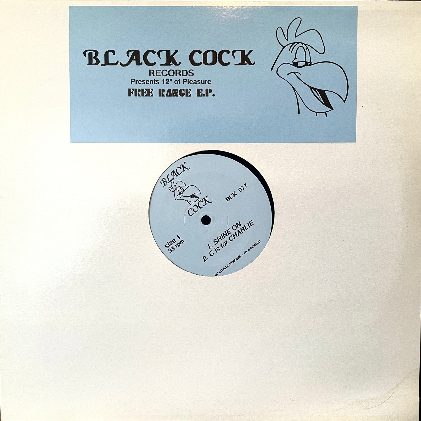 Black Cock (DJ Harvey+Gerard Rooney) – Free Range E.P.