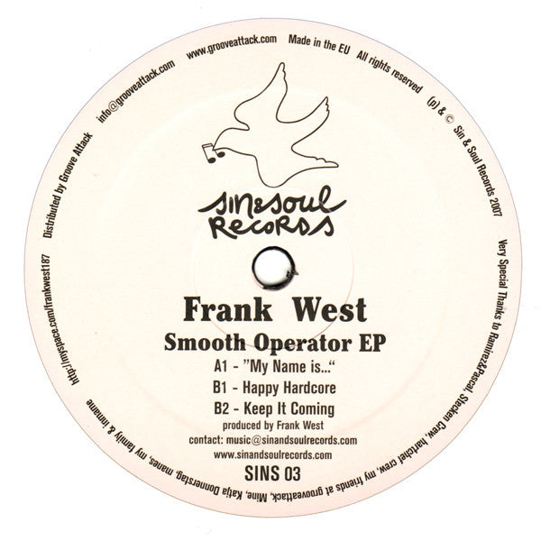 Frank West – Smooth Operator EP