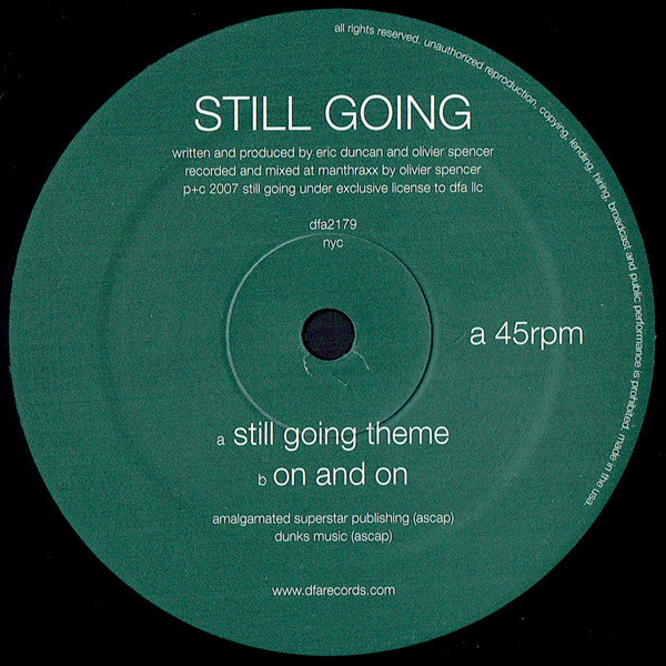 Still Going – Still Going Theme