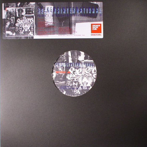 Seekers International – RaggaPreservationSociety EP