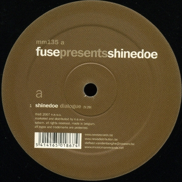 Shinedoe – Fuse Presents Shinedoe (Sampler 1)