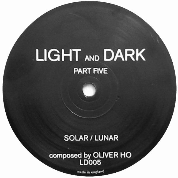 Oliver Ho – Light And Dark Part Five