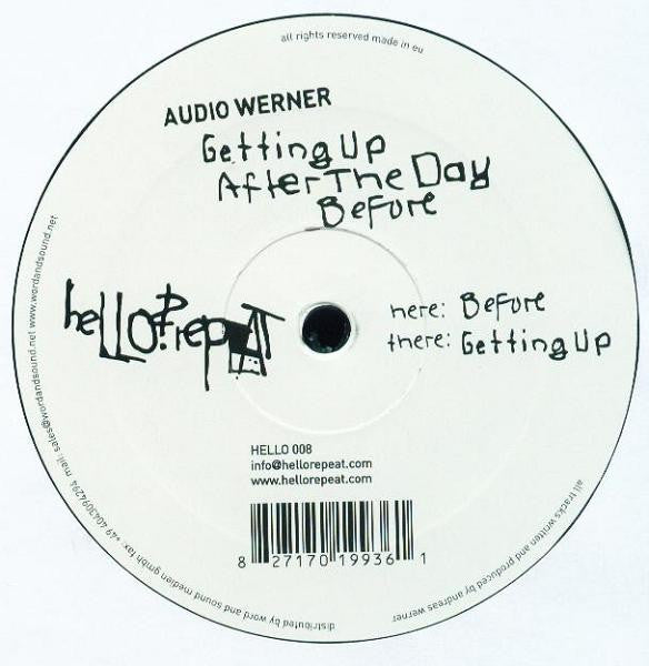 Audio Werner – Getting Up After The Day Before