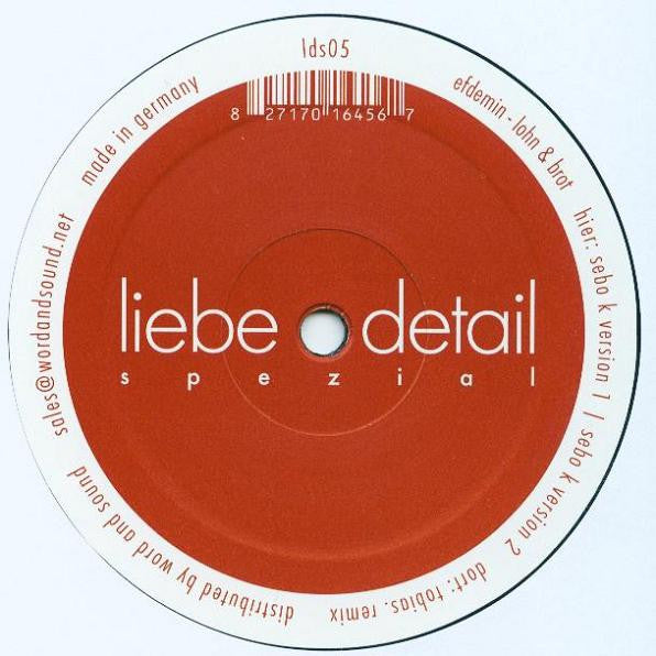 Efdemin – Lohn & Brot – Sixth Garden Records