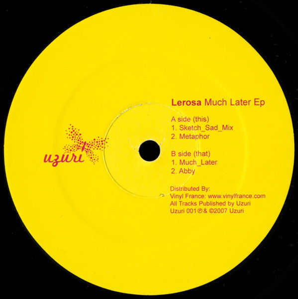 Lerosa – Much Later EP