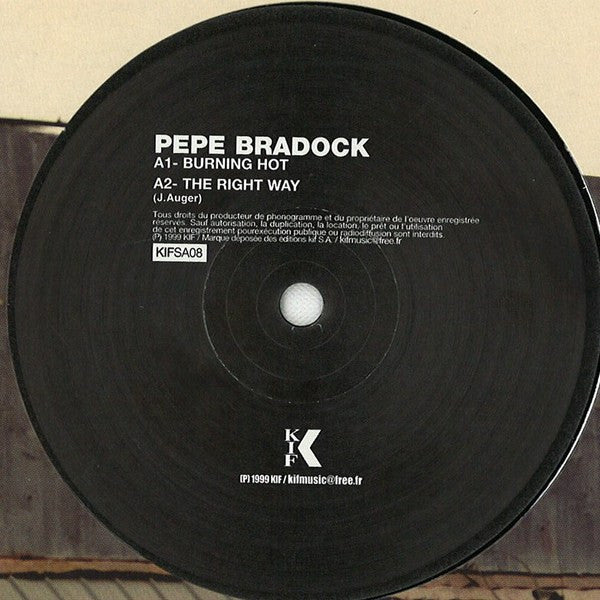 Pepe Bradock ‎– Burning – Sixth Garden Records