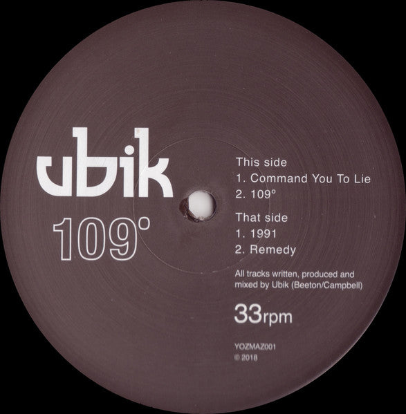 Ubik – 109°