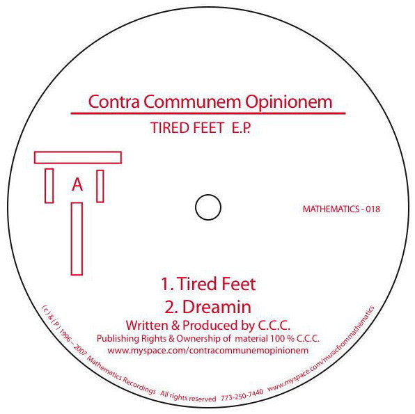 Contra Communem Opinionem – Tired Feet E.P.