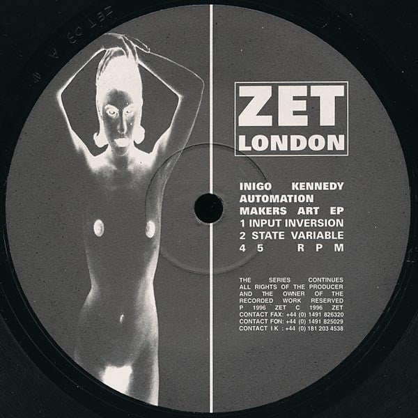 Inigo Kennedy – Automation Makers Art EP