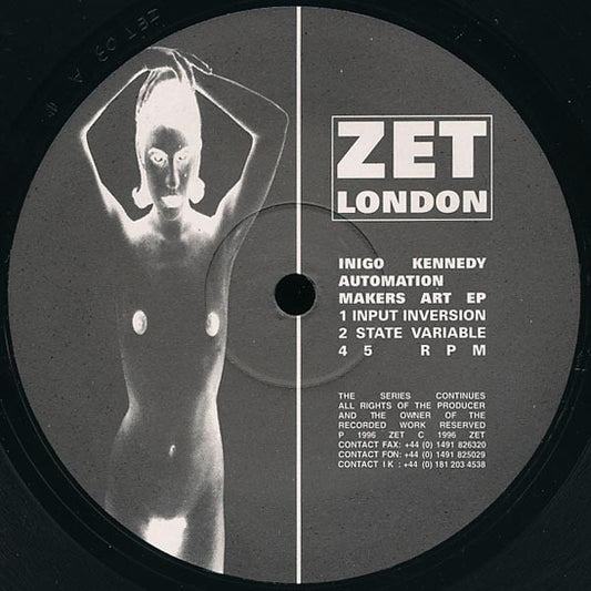 Inigo Kennedy – Automation Makers Art EP