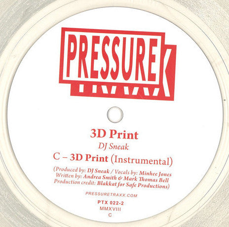 DJ Sneak – 3D Print