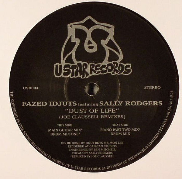 Fazed Idjuts feat. Sally Rodgers – Dust Of Life (Joe Claussell Remixes)