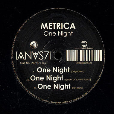 Metrica – One Night