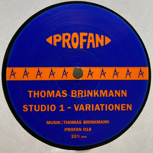 Thomas Brinkmann – Studio 1 - Variationen