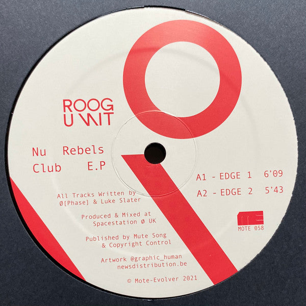Roog Unit – Nu Rebels Club E.P