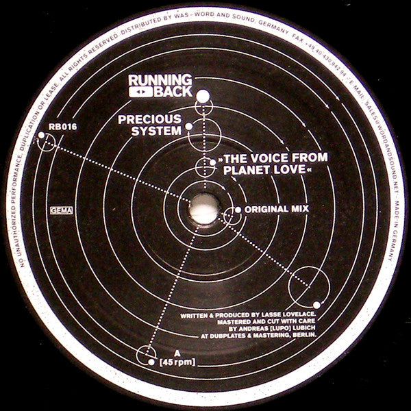 Precious System – The Voice From Planet Love