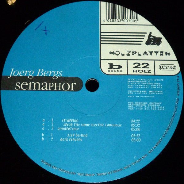 Joerg Bergs – Semaphor