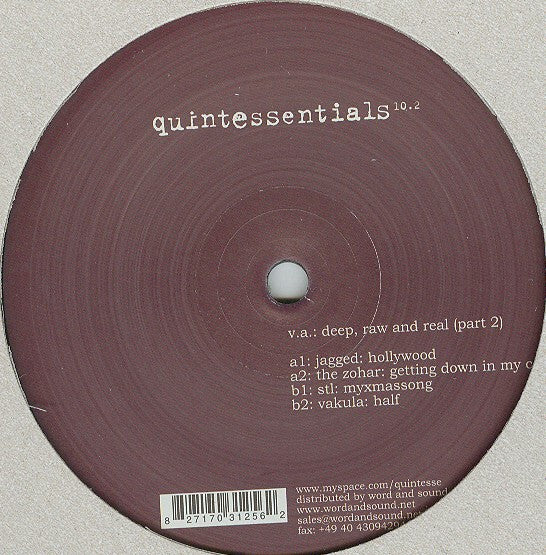 Various – Deep, Raw And Real (Part 2)