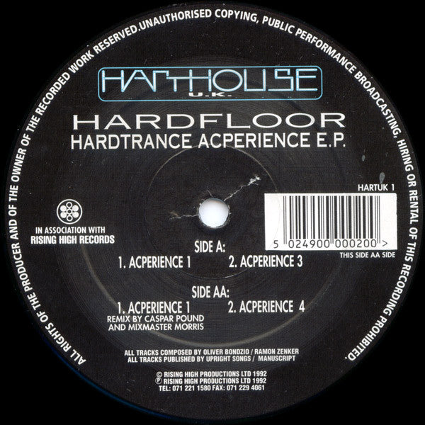 Hardfloor – Hardtrance Acperience E.P.