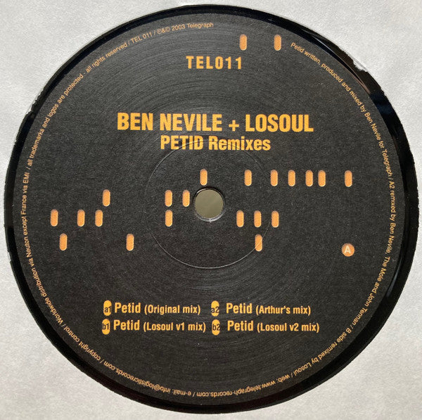 Ben Nevile + LoSoul – Petid Remixes