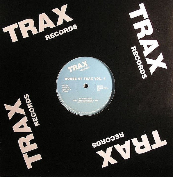 Blackman / Maurice Joshua With Hot Hula Hands – House Of Trax Vol. 4