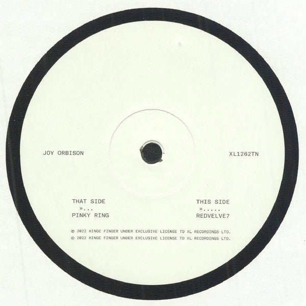 Joy Orbison – Pinky Ring