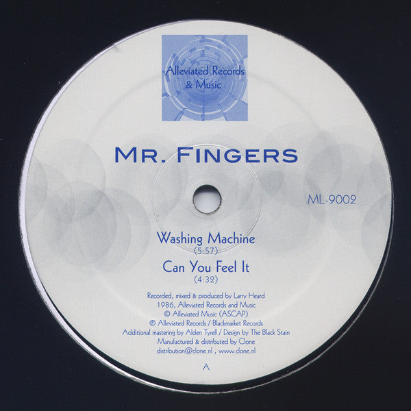 Mr. Fingers (aka.Larry Heard) – Washing Machine / Can You Feel It