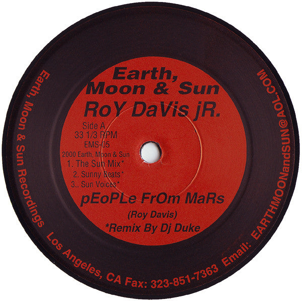 Roy Davis Jr. – People From Mars