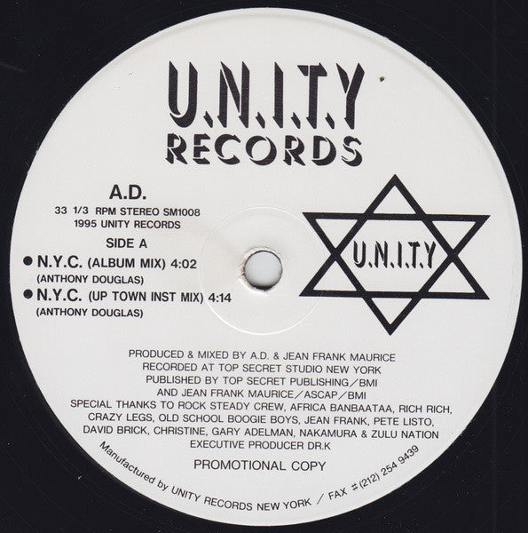 A.D. – N.Y.C.