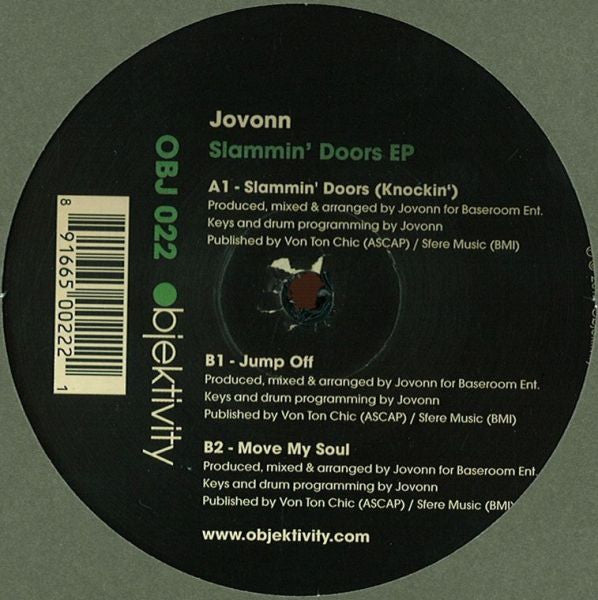 Jovonn – Slammin' Doors EP