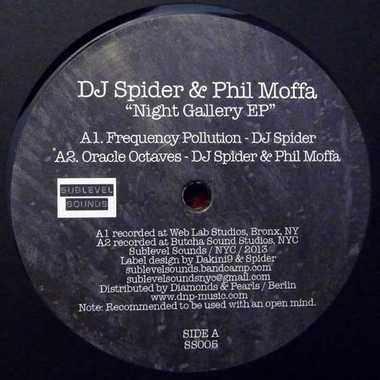 DJ Spider & Phil Moffa – Night Gallery EP