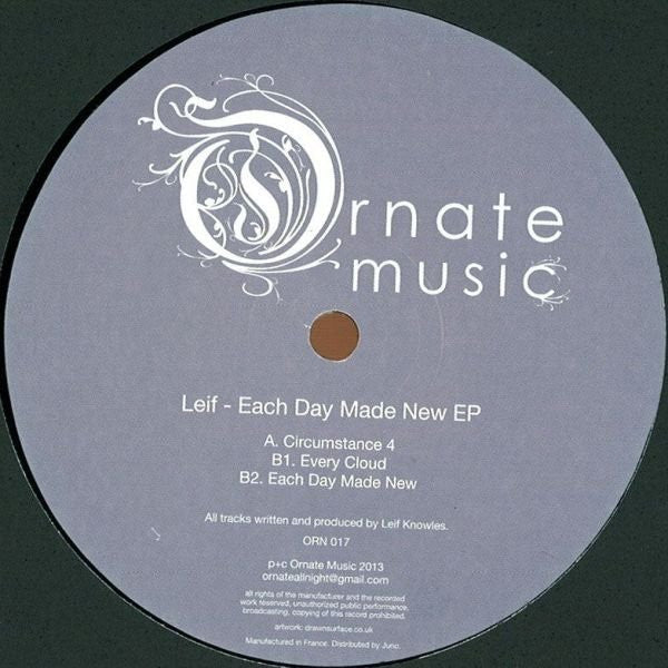 Leif – Each Day Made New EP