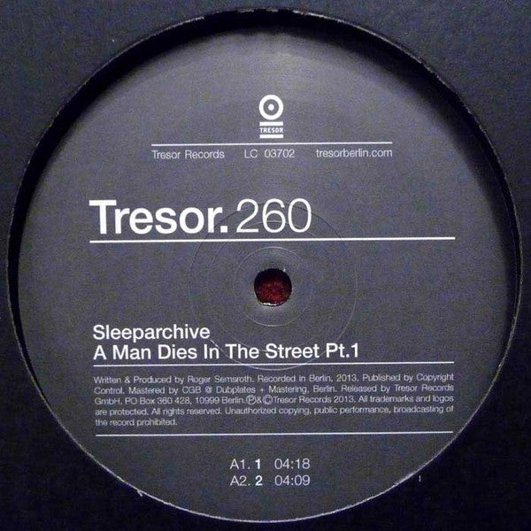 Sleeparchive – A Man Dies In The Street Pt.1