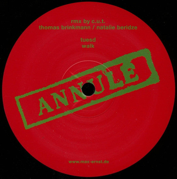 Thomas Brinkmann / Natalie Beridze – Annulé Remixe