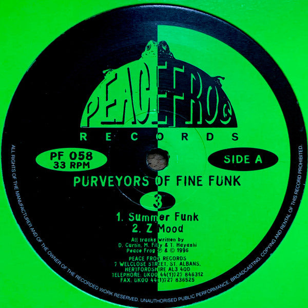 Purveyors Of Fine Funk – 3