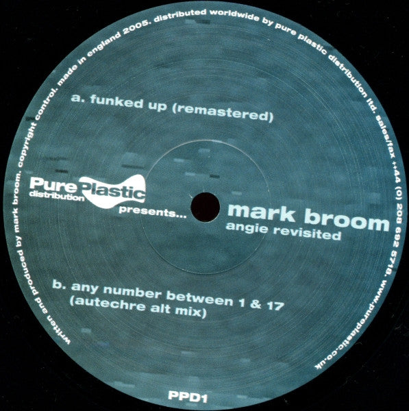 Mark Broom – Angie Revisited (Autechre remix inc.)