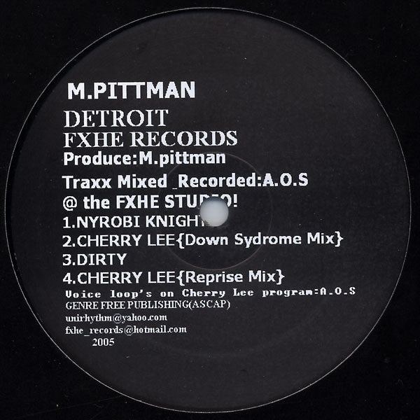 M.Pittman – M. Pittman EP
