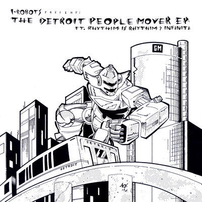 Rhythim Is Rhythim, Infiniti – The Detroit People Mover E.P. (I-Robots Remixes)